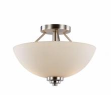 Trans Globe 70527 BN - 2LT SEMIFLUSH-DOUBLE DISK-BN-O